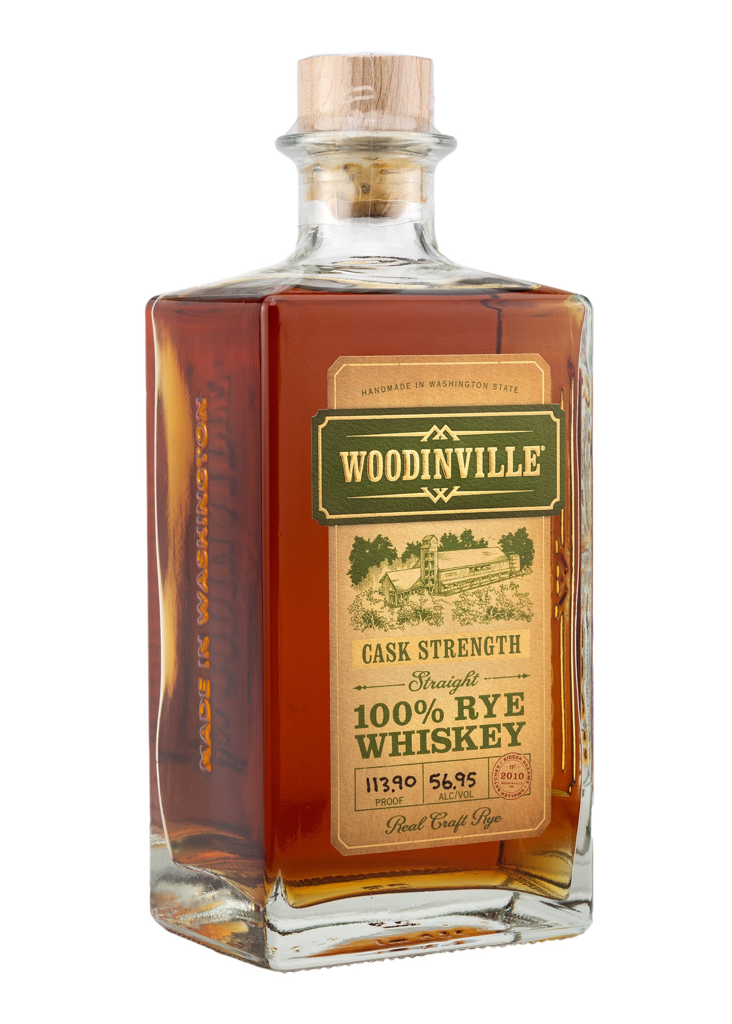 CASK STRENGTH RYE WHISKEY
